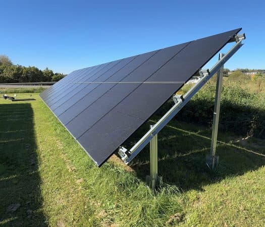 Antžeminė saulės konstrukcija